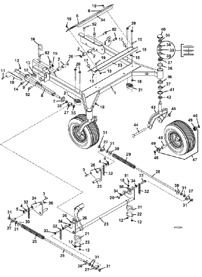 Deck Carrier Assembly M161