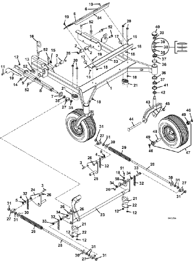 Deck Carrier Assembly M161