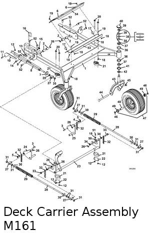 deck carrier 61