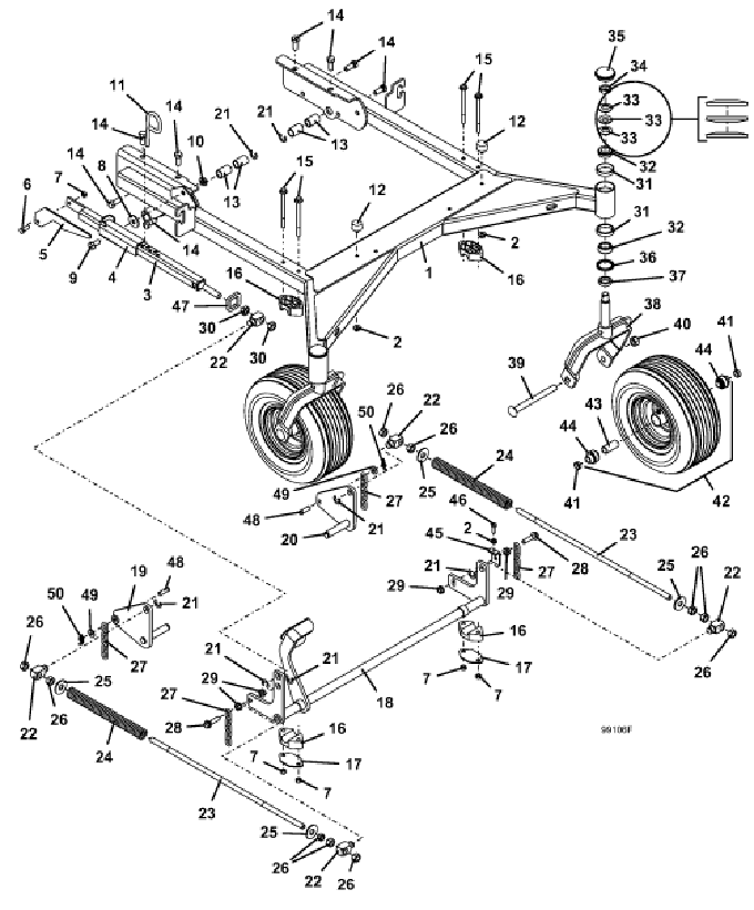 Deck Carrier Assembly M172