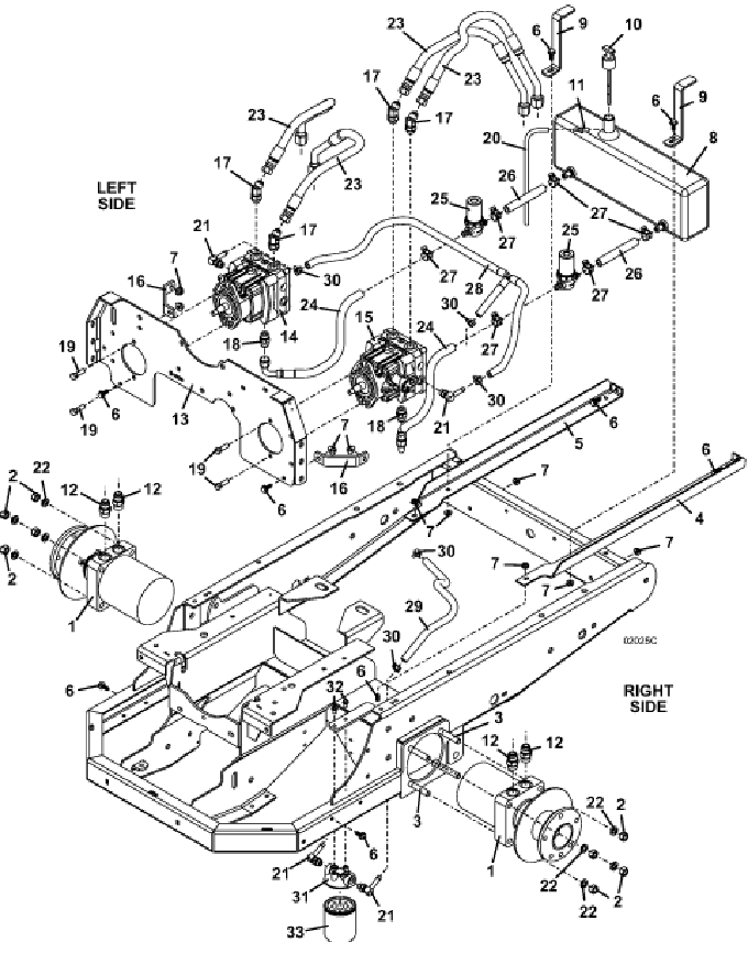 Reservoir and Hose Assembly