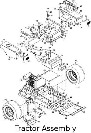 tractor assembly