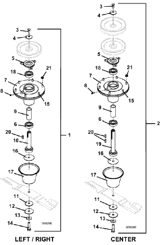 Blade Spindle M161