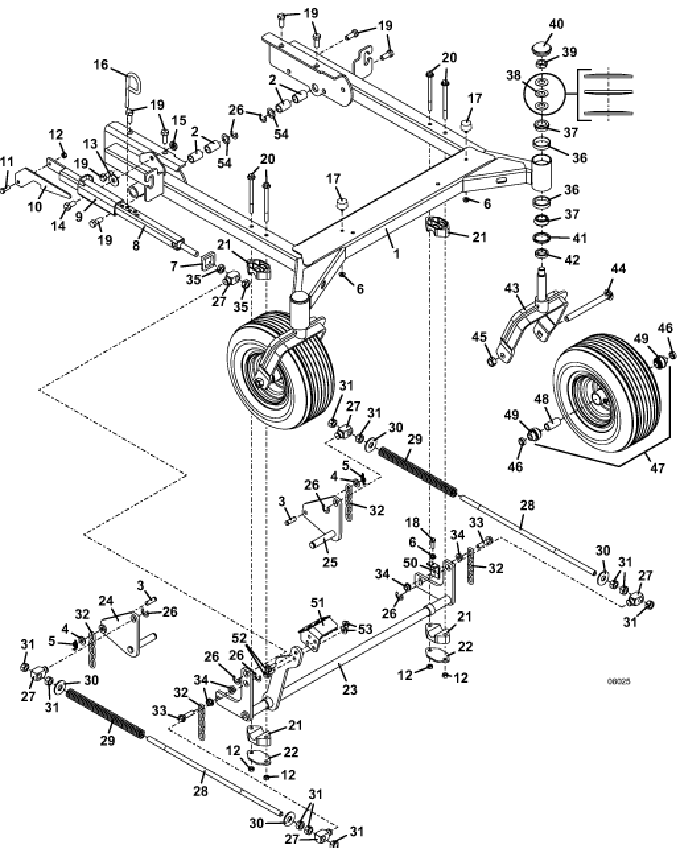 Deck Carrier Assembly M161