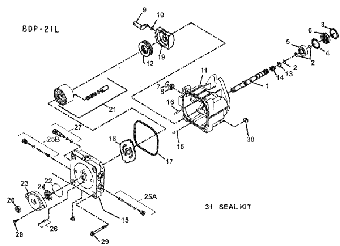 325 Pump Assembly 2000-01 Grasshopper Mower Parts- The Mower Shop