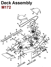 Deck Assembly 72 inch