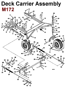 Deck Carrier 72 inch