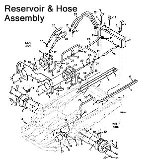 Reservoir and Hose