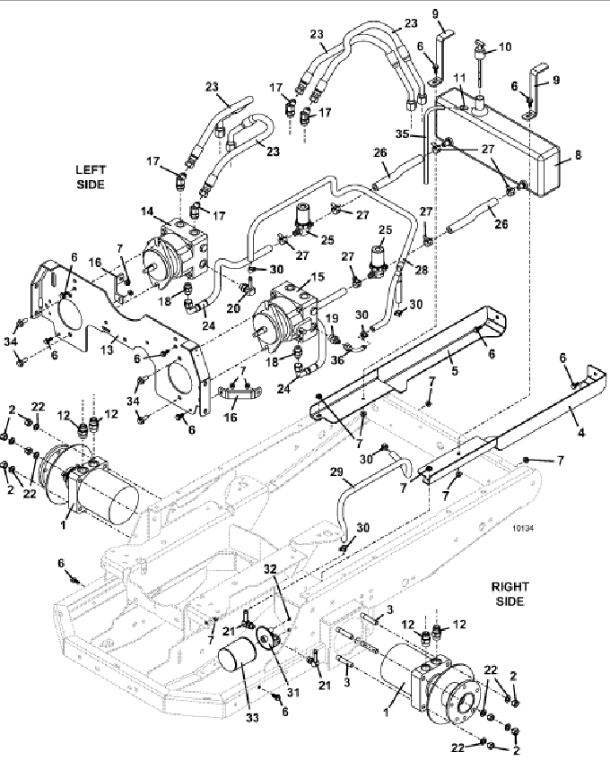 Reservoir and Hose Assembly