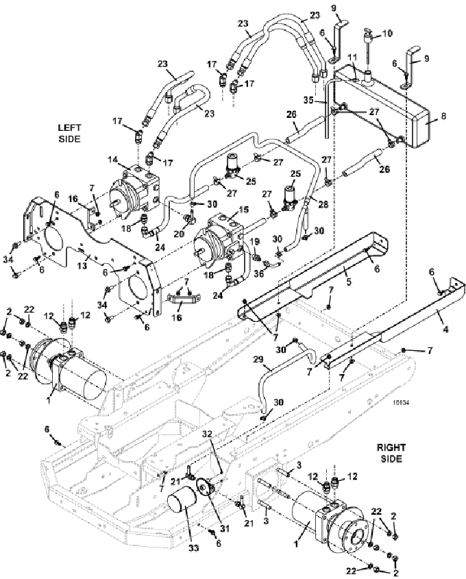 Reservoir and Hose Assembly