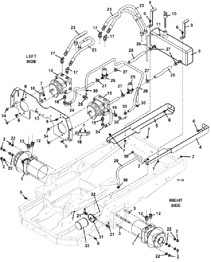 Reservoir and Hose Assembly