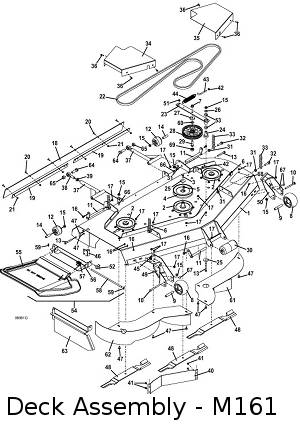 Deck Assembly 61 inch