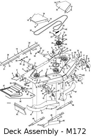 Deck Assembly 72 inch