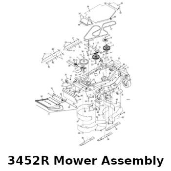 3452 Mower Assembly