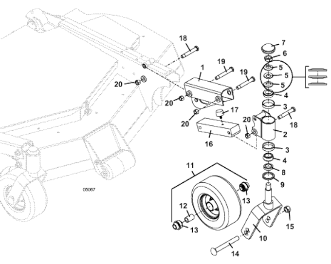 Wheel Lift Assembly