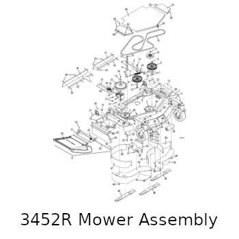 3452r Mower Assembly