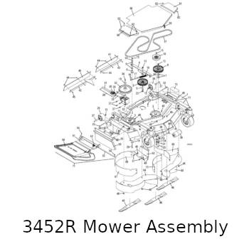 3452r Mower Assembly