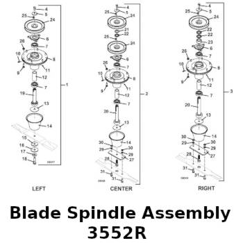 Blade Spindle Assembly