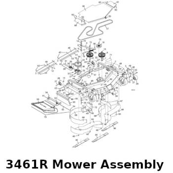 3461 Mower Assembly