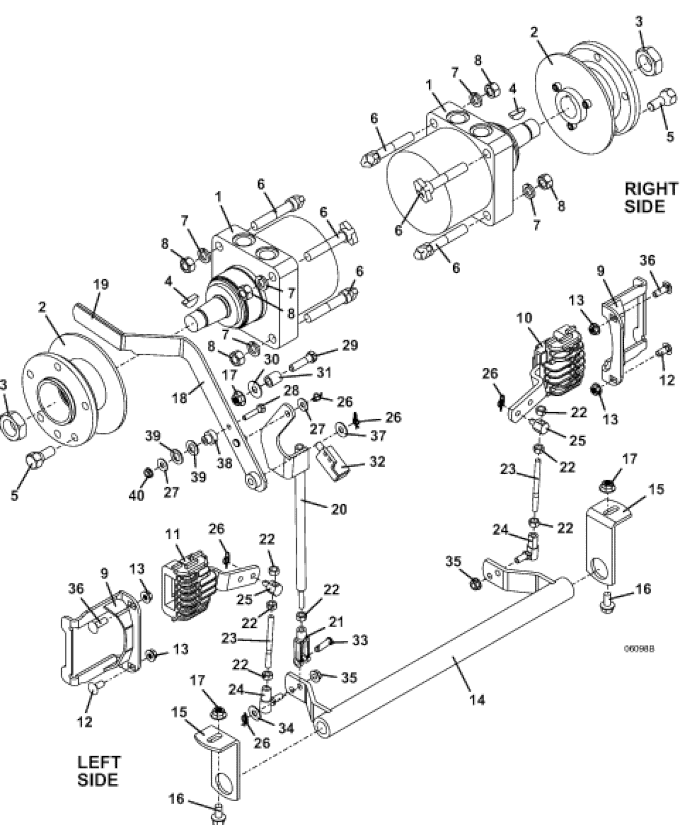 Craftsman lawn tractor online brake assembly