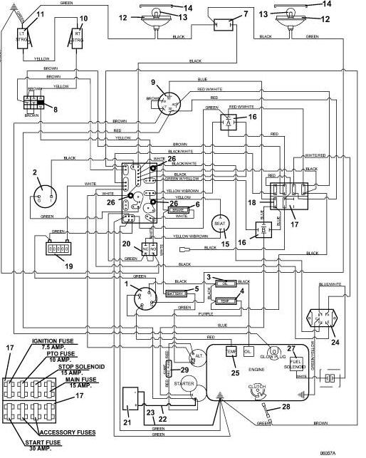 Solenoid Wiring Diagram Lawn Tractor from www.the-mower-shop-inc.com