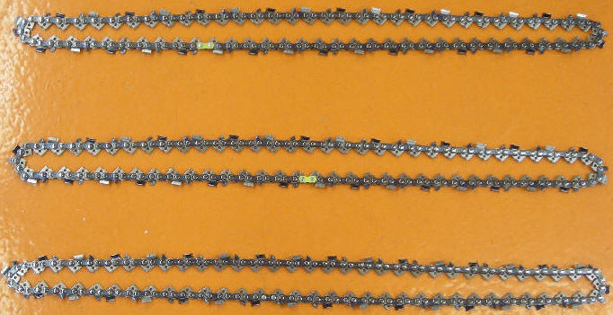 Replacement Chains for Chain Saws