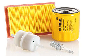 Kohler Filters and spark plugs