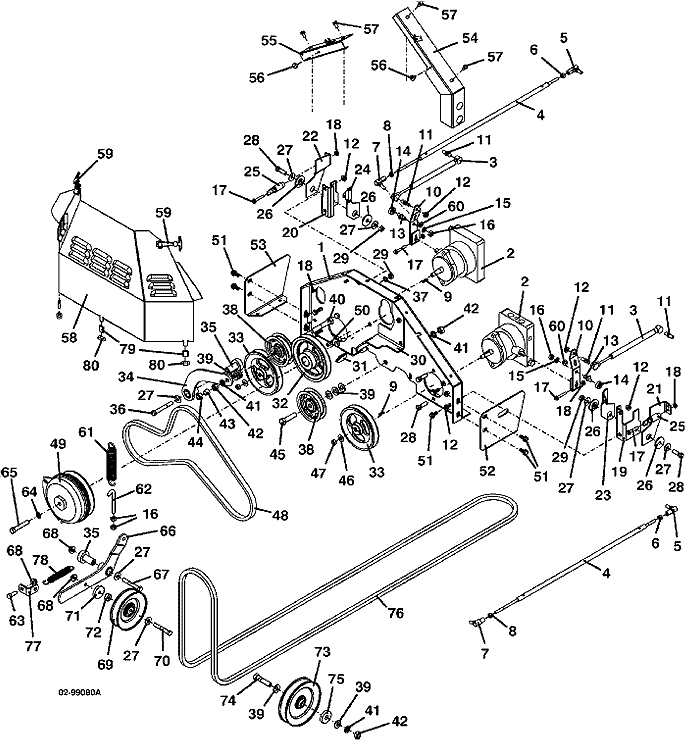 The Mower Shop Inc.Drive Assembly 225 2000 2001 Grasshopper
