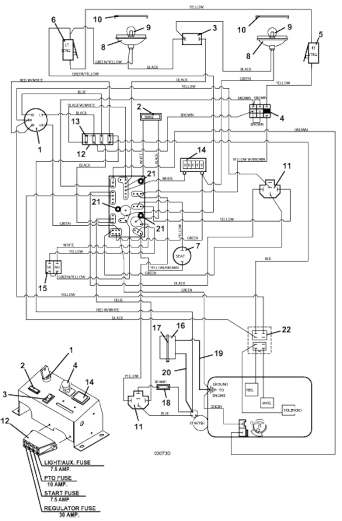 2011 Wiring Diagram 223-227 - Grasshopper Lawn Mower Parts ... grasshopper wiring diagrams 